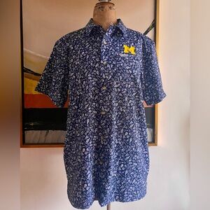 NWOT Columbia Printed Michigan PFG Shirt